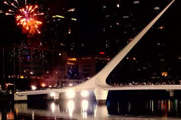Fireworks in Buenos Aires