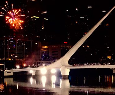 Fireworks in Buenos Aires