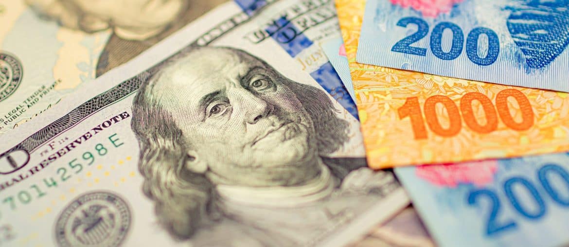 Tourist card payment Dollar Blue Argentina