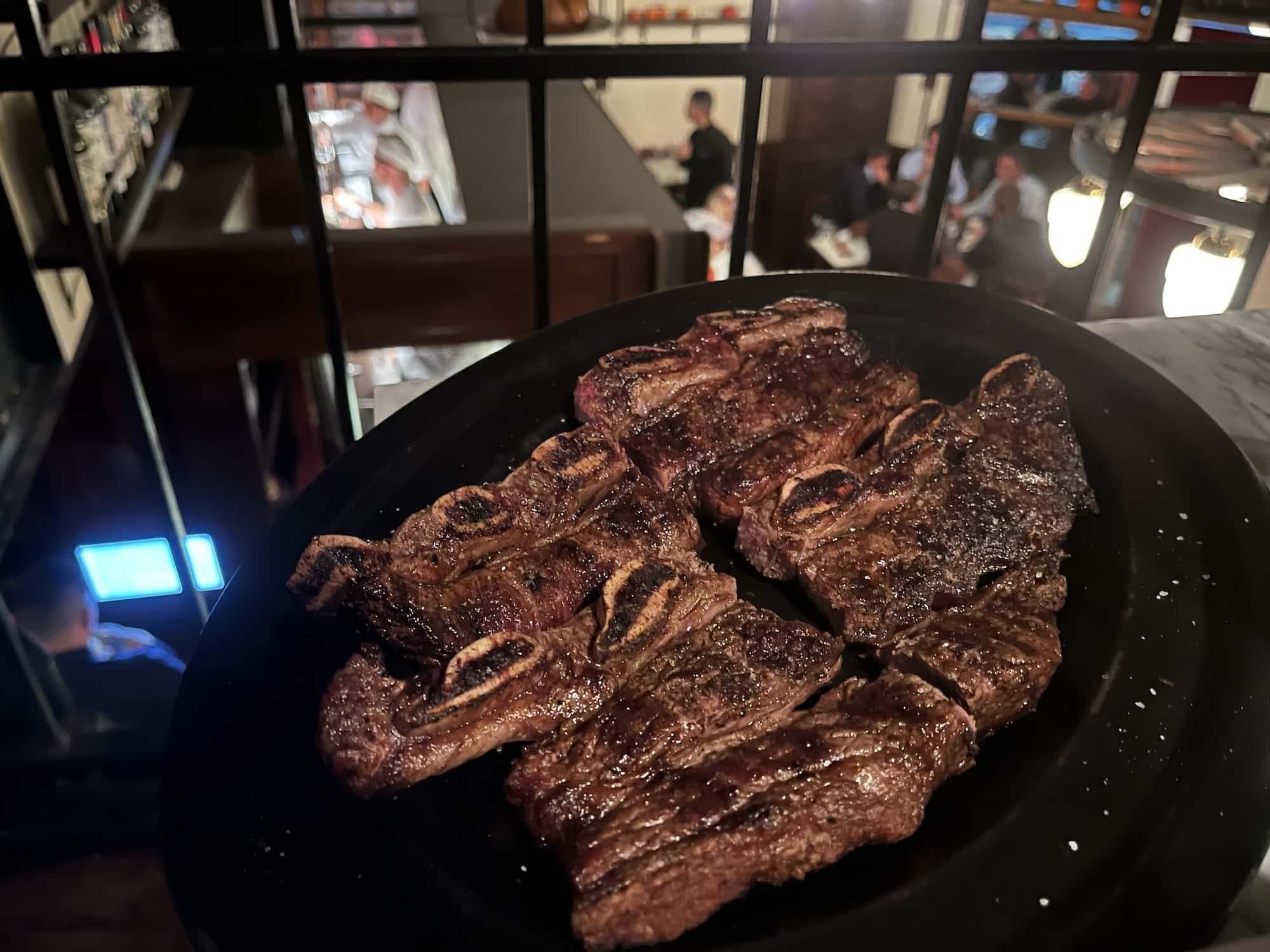 Traditional asado Argentina