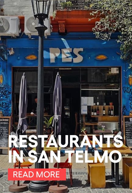 Restaurants in San Telmo Buenos Aires